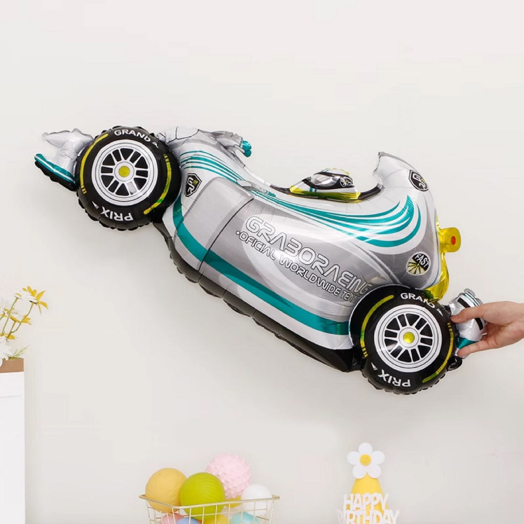 Racing Race Car Motorcycle Gaming Foil Balloon Individual