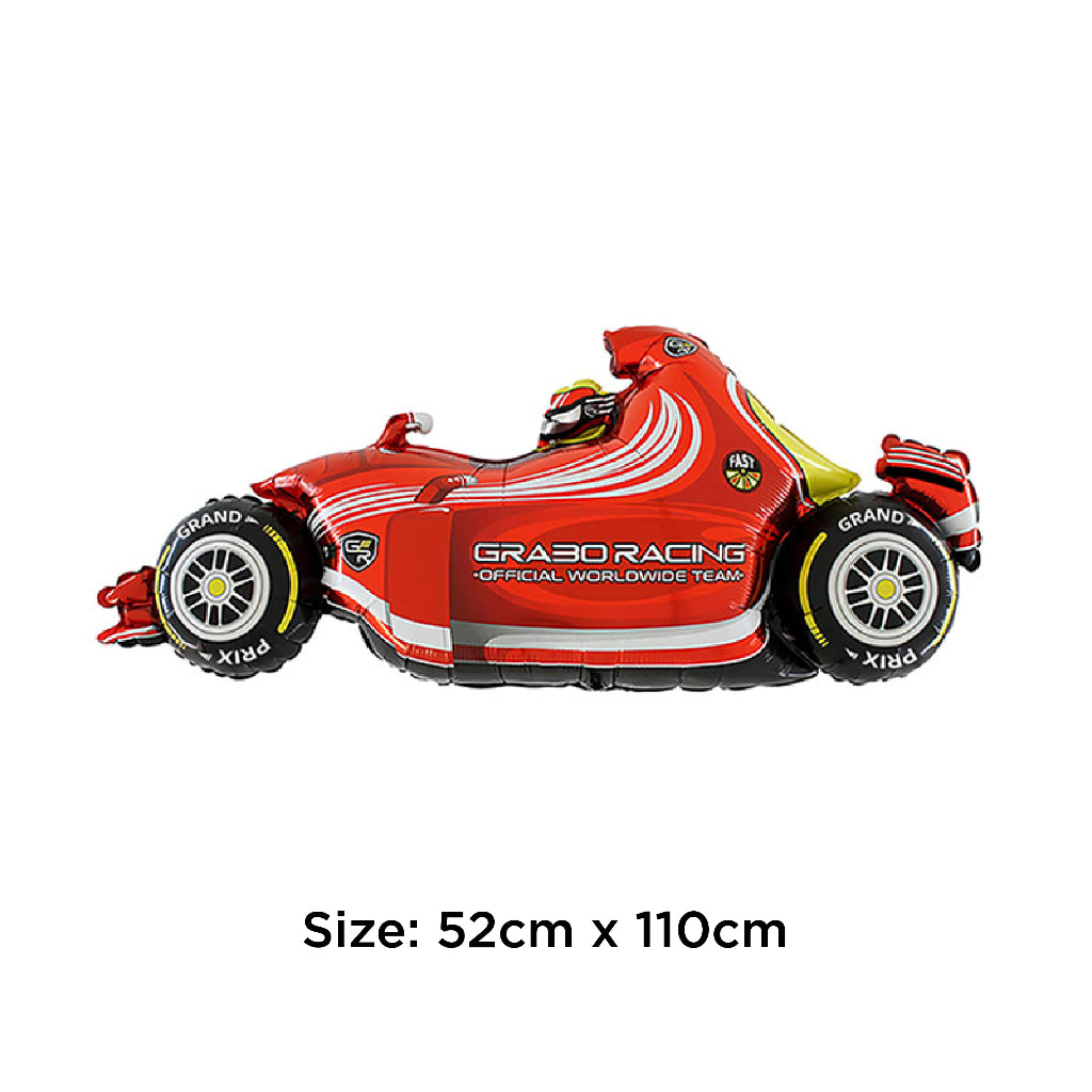 Racing Race Car Motorcycle Gaming Foil Balloon Individual