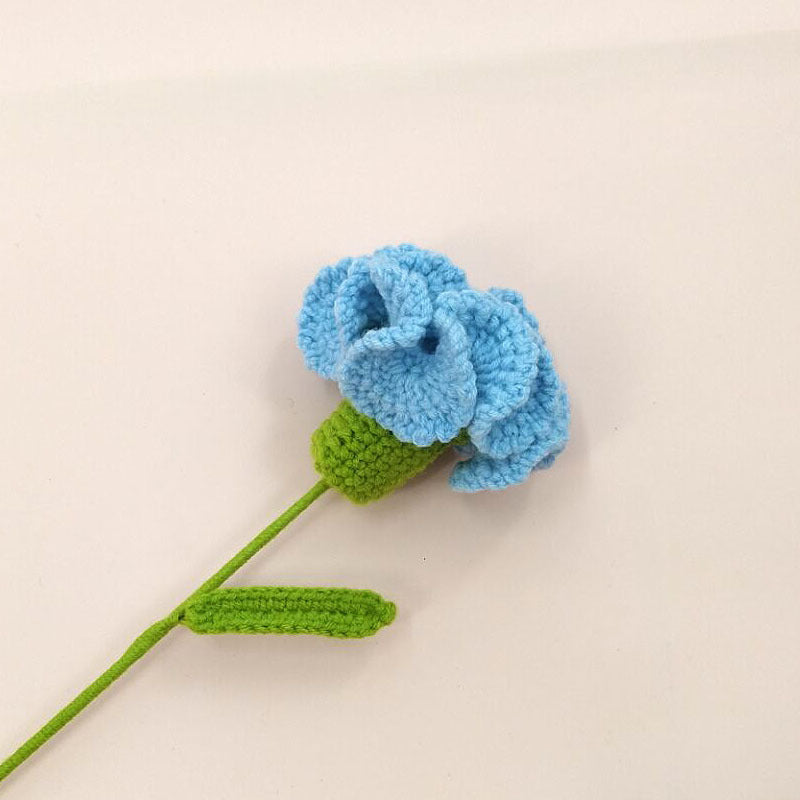 Knitted Woven Carnation Handmade Flower