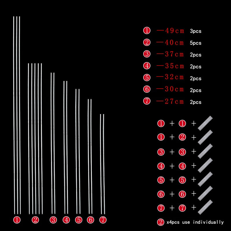 Balloon Stand 70cm 129cm 164cm