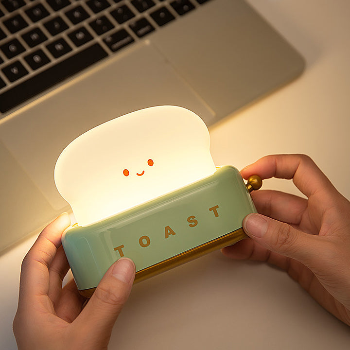 Toast Light Warm White LED Night Desk Lamp