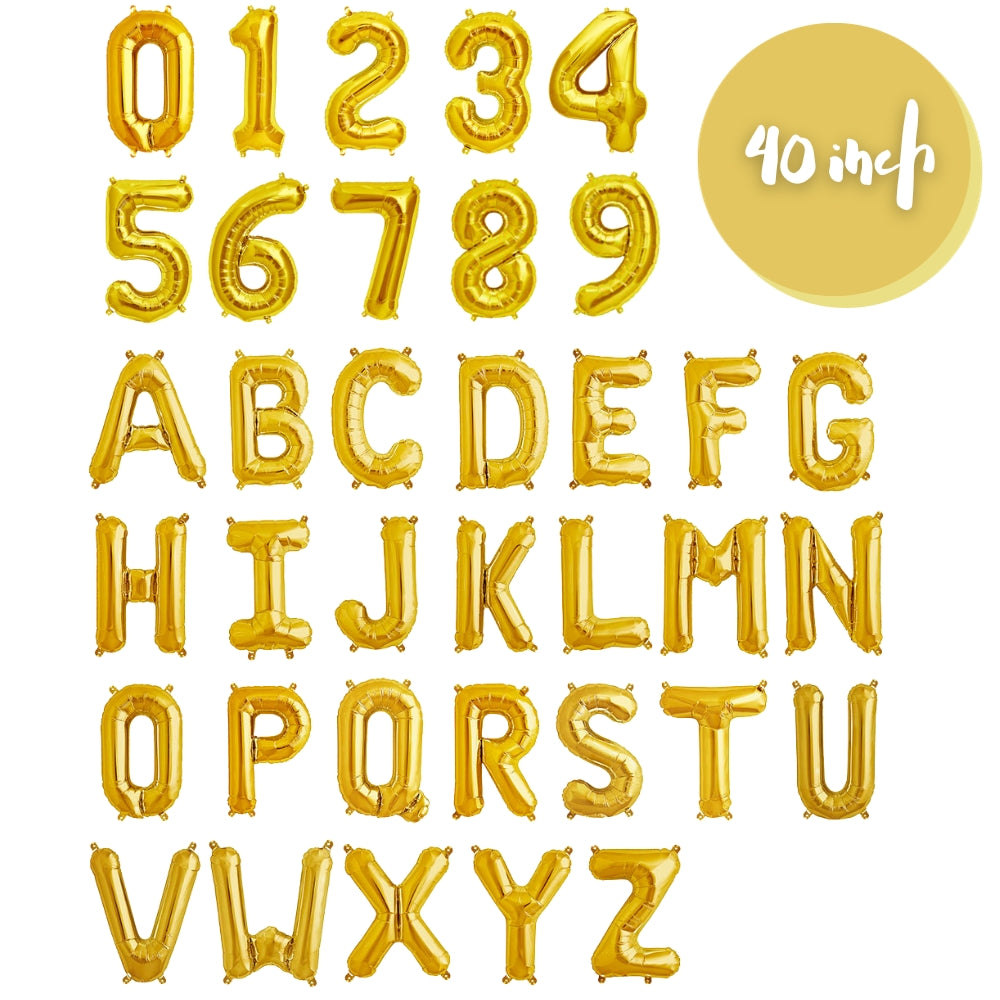 40 inch Giant Letter Foil Balloon