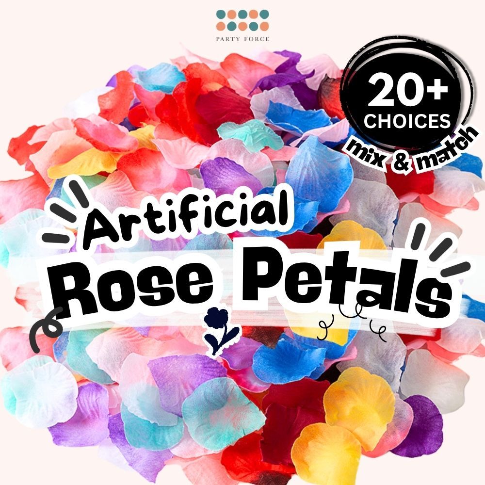 Artificial Rose Petal Dried Flower Proposal Petal ROM Wedding Balloon Solemnization Fake Flower Party Décor