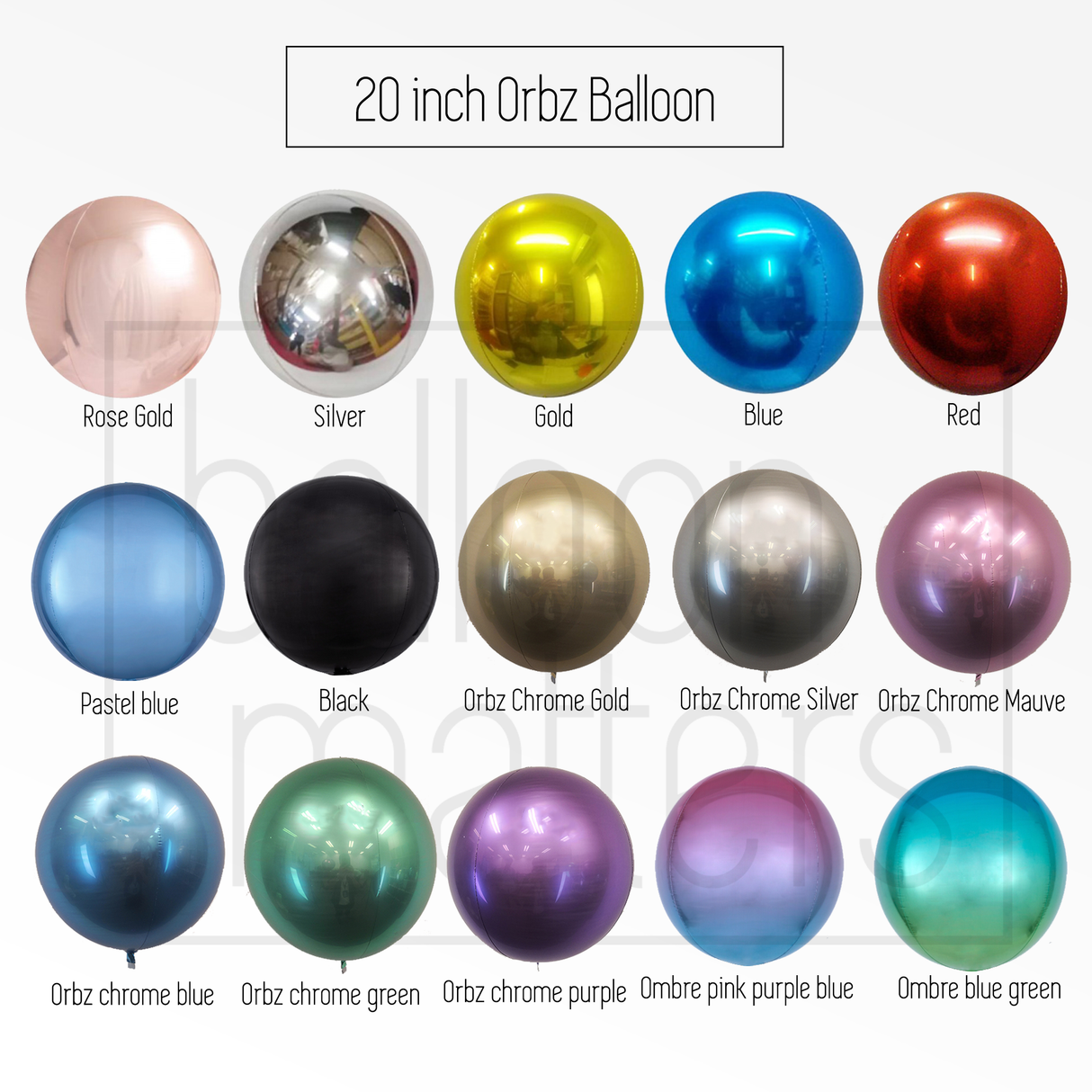 Create Your Own Orbz Balloon