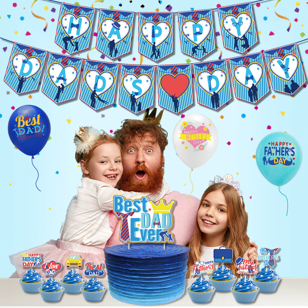 Happy Father's Day Balloon Decoration Pack