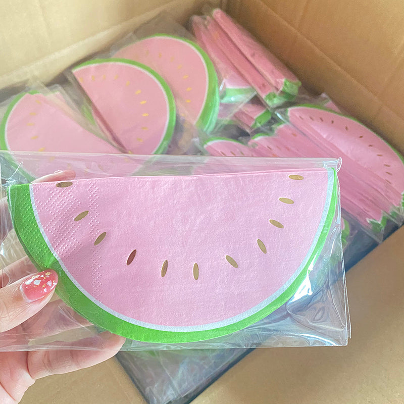 Tropical Party Disposable Plates and Napkins