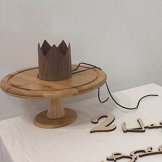 Wood Decorative Party Hat