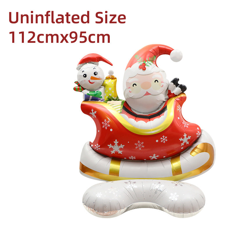 Christmas 3D Cartoon Oversized Foil Balloon