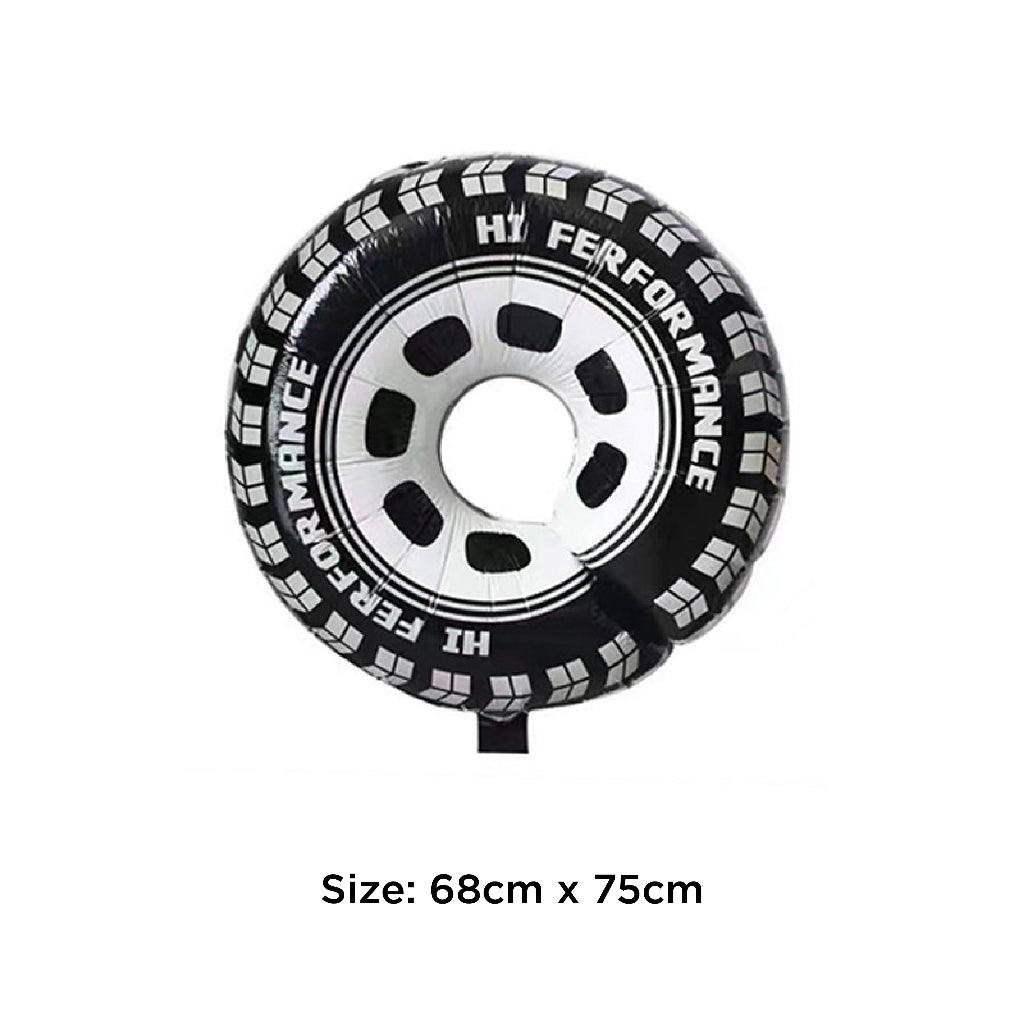 Racing Race Car Motorcycle Gaming Foil Balloon Individual