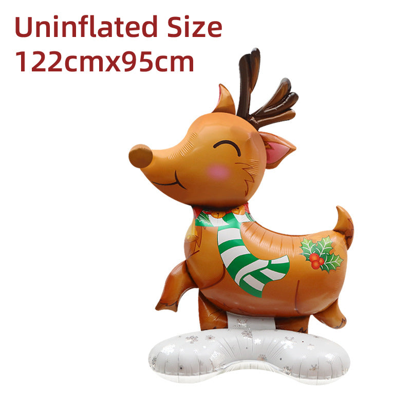 Christmas 3D Cartoon Oversized Foil Balloon