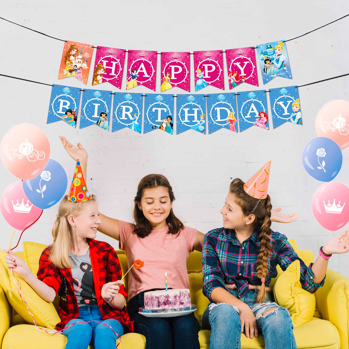 Disney Princess Theme Birthday Decoration Pack