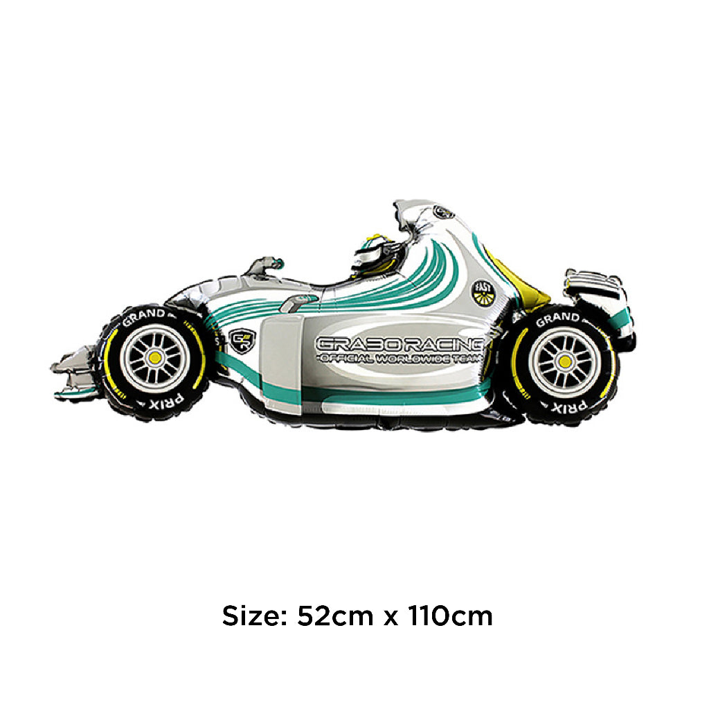 Racing Race Car Motorcycle Gaming Foil Balloon Individual