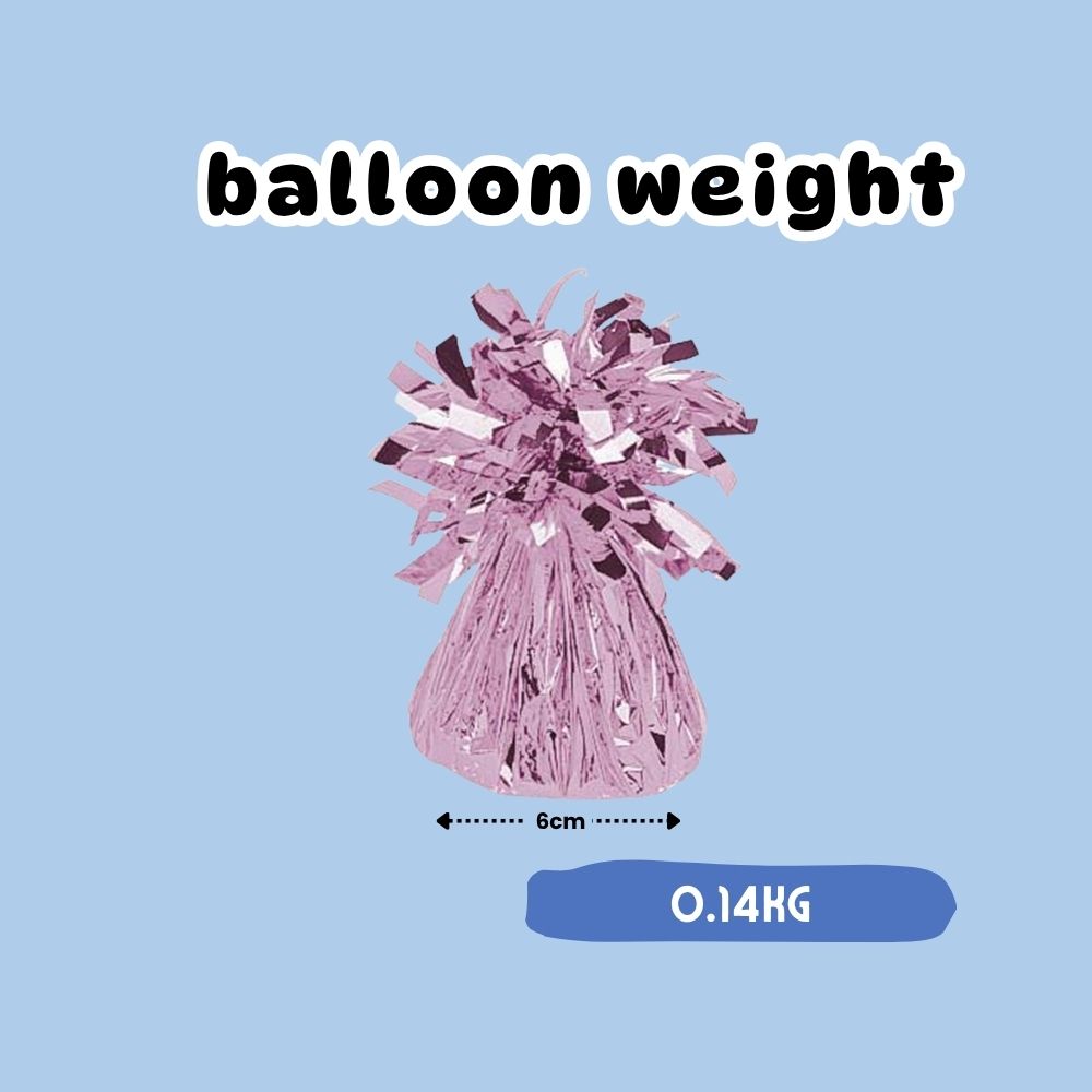 Solid Balloons Weight - Pink