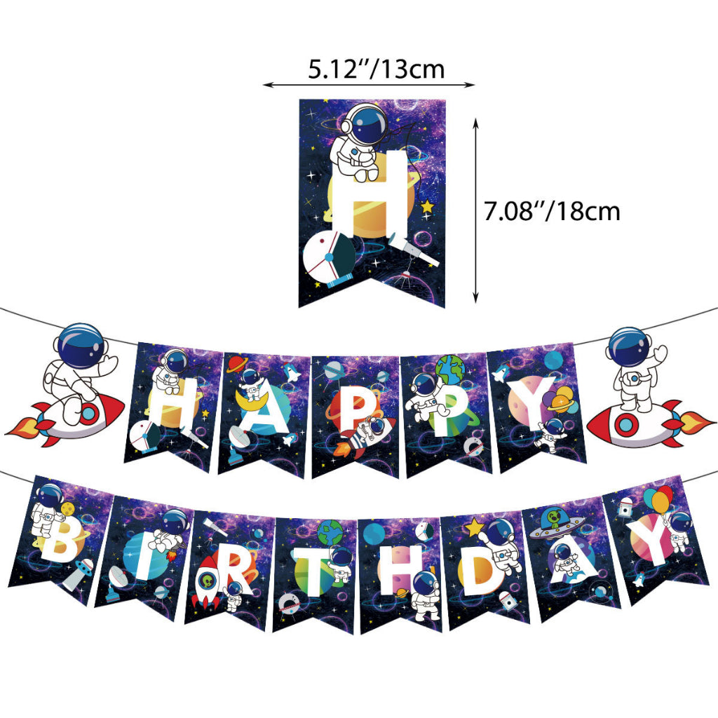 Space Astronaut Balloon Birthday Pack