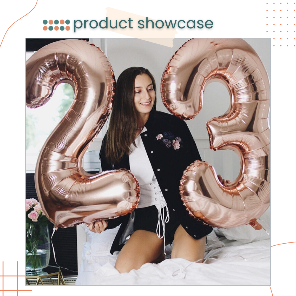 40 inch Giant Letter Foil Balloon