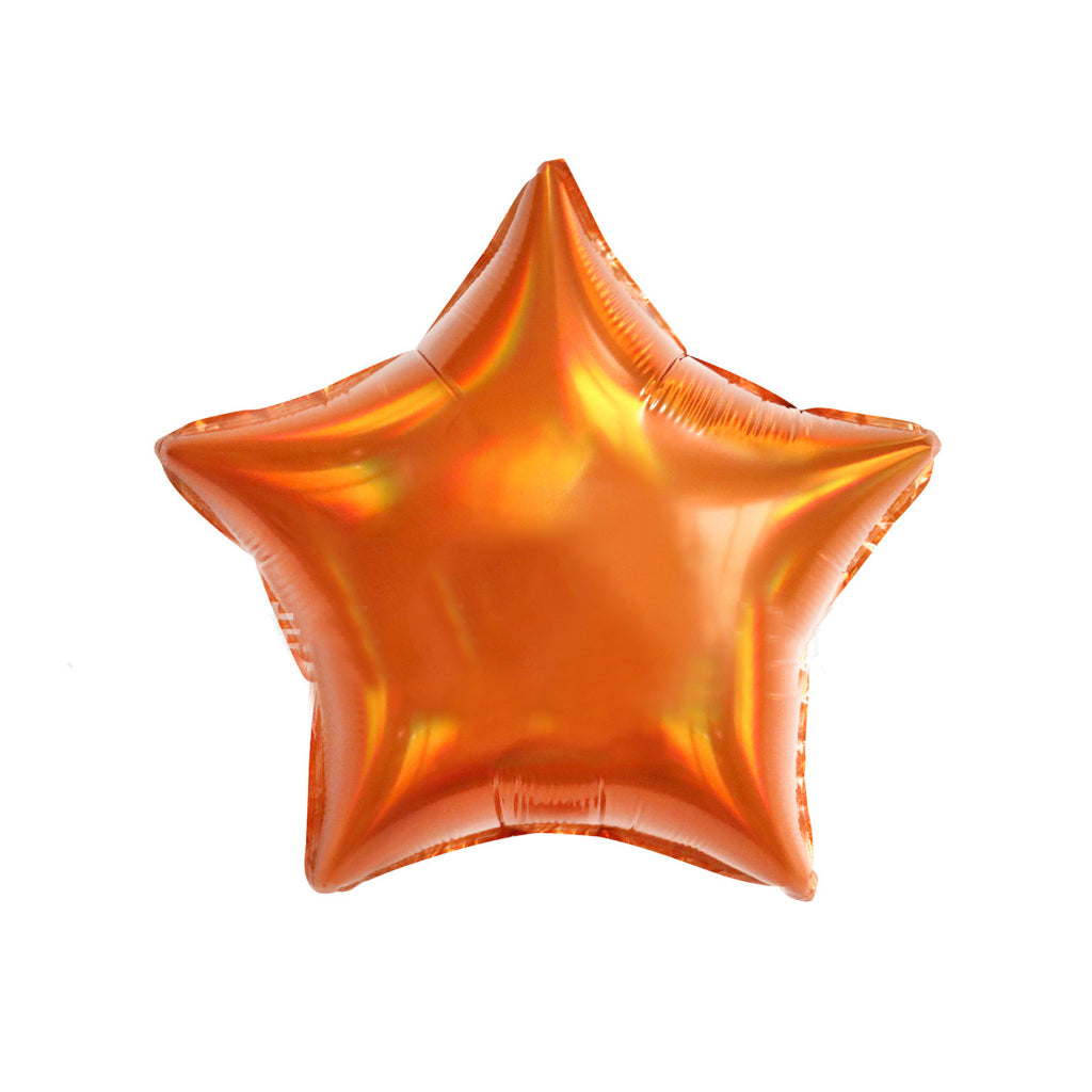 18 inch Laser Iridescent Shape Foil Balloon