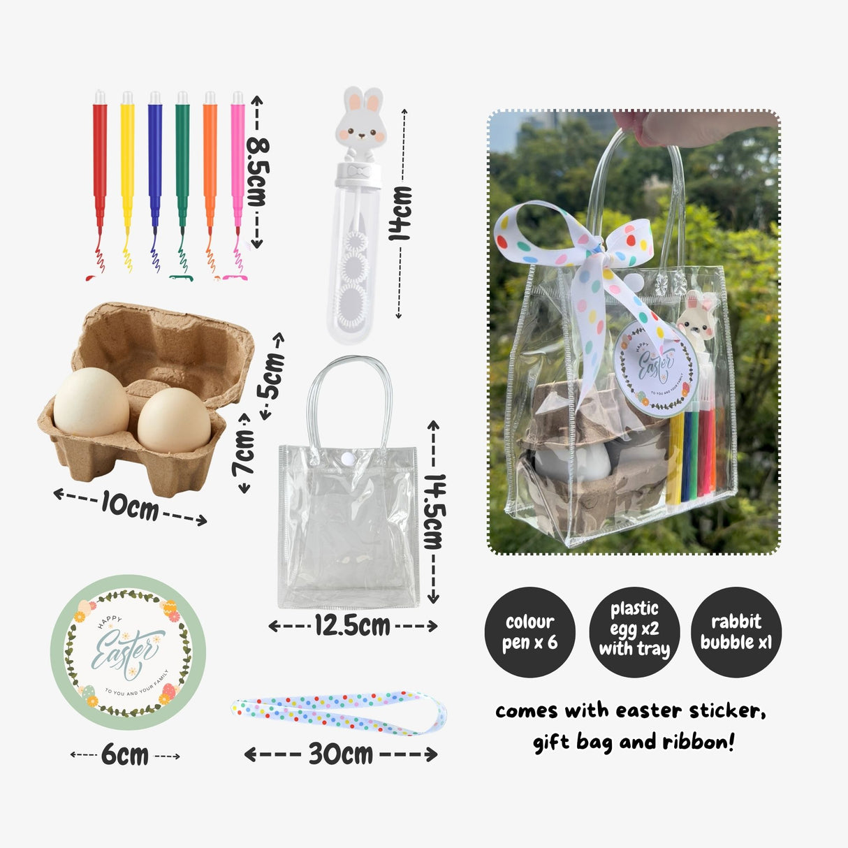 Easter Party Decoration Happy Easter Banner Balloon Easter Egg Gift