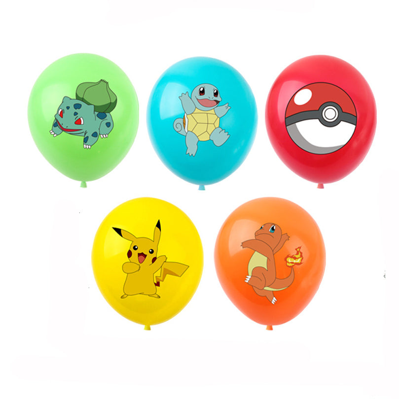Pokemon Balloon Birthday Set 3