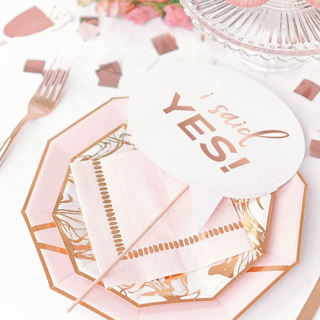 New Premium Rose Gold Bride To Be Photo Props