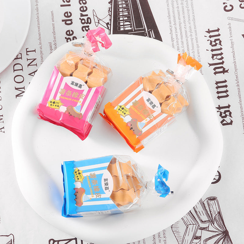 Creative Cute Food Eraser Stationery
