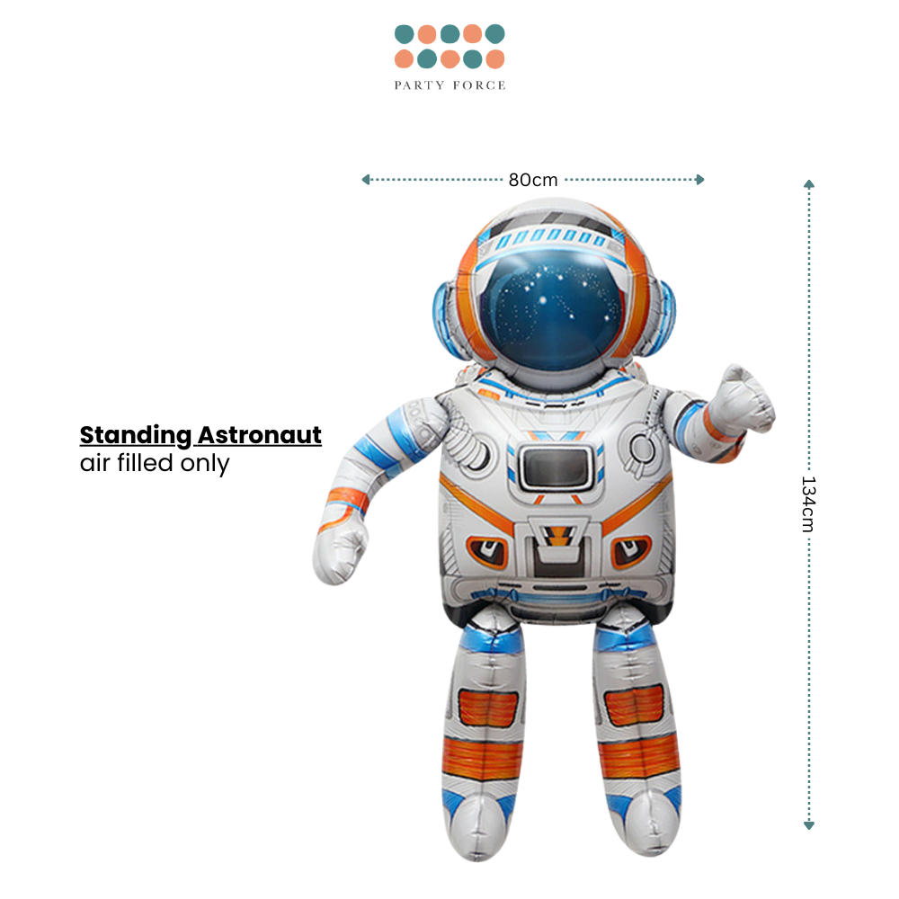 Space Theme Astronaut Foil Balloon Party Decorations
