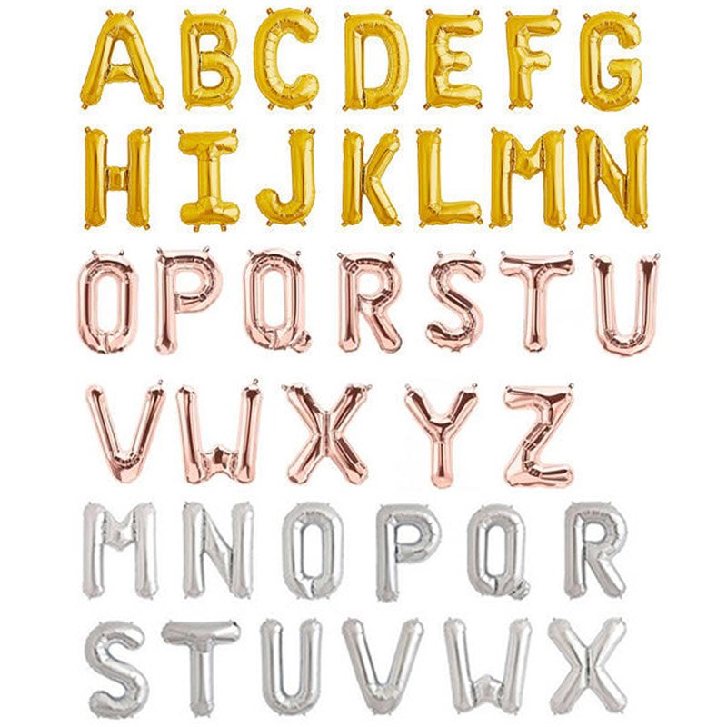 40 inch Giant Letter Foil Balloon