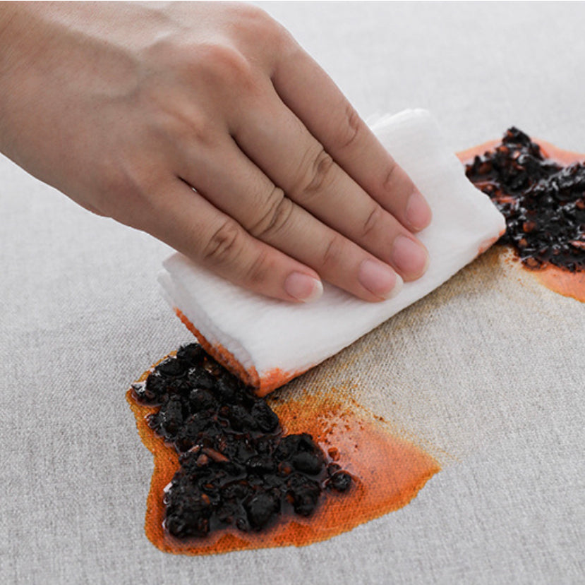 Japanese Style Cotton Linen Table Cloth - Beige