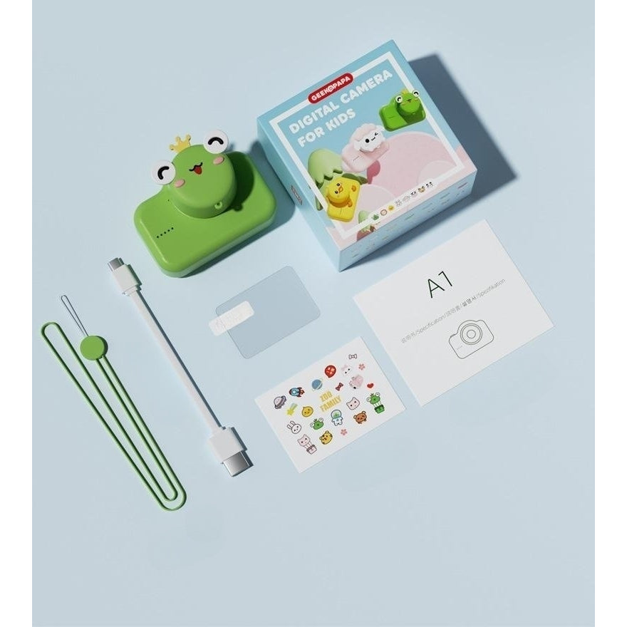 Kids Animal Digital Camera Toy Camera HD Recording 20 Million Pixels with 32G memory card