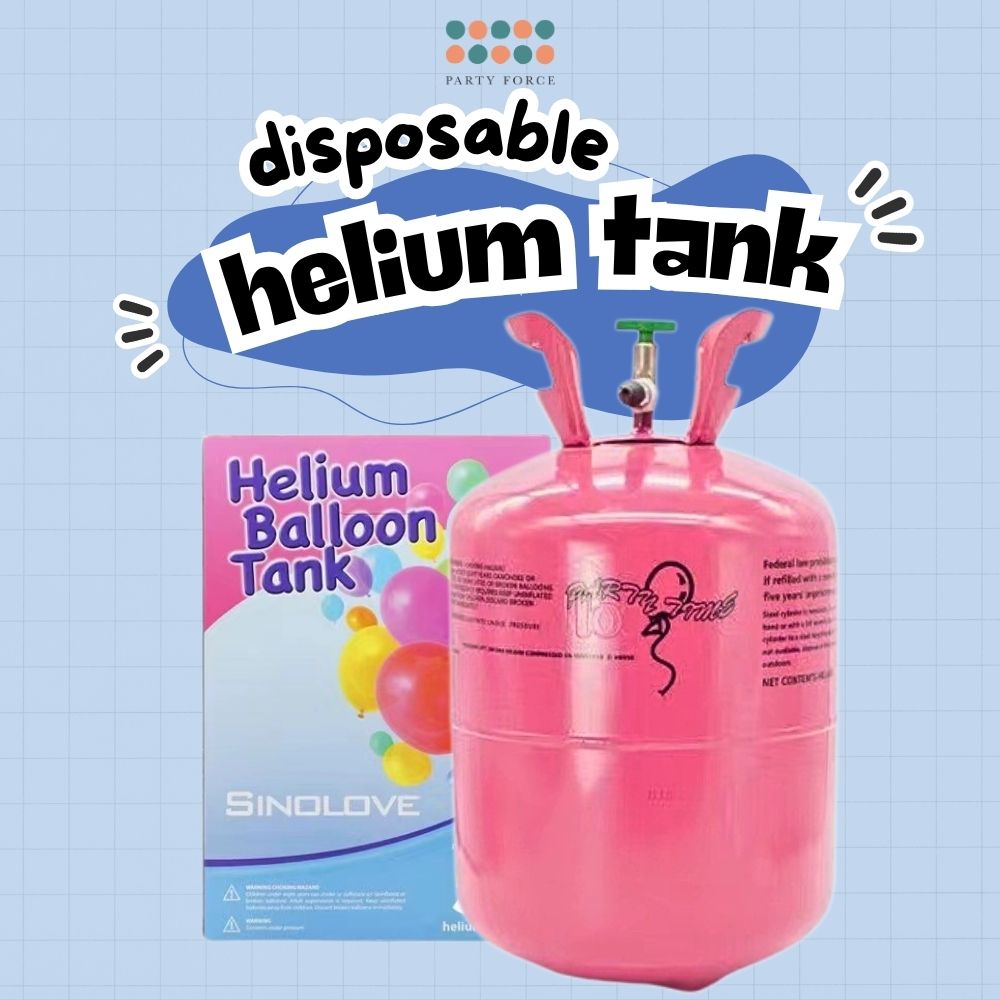 Disposable Helium Tank