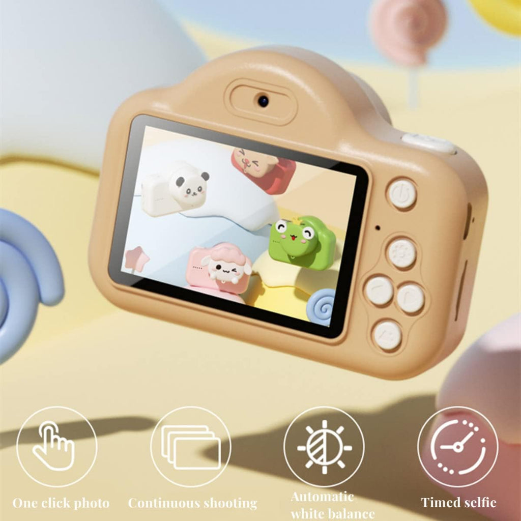 Kids Animal Digital Camera Toy Camera HD Recording 20 Million Pixels with 32G memory card