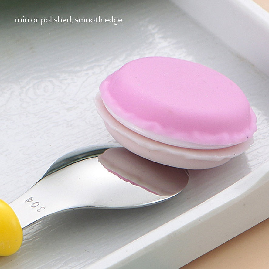 Cute Cartoon 3 in 1 Cutlery Set with Spoon Fork Chopsticks