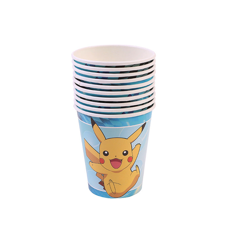 Disposable Pokémon Tableware