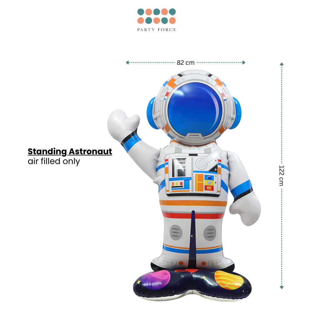 Space Theme Astronaut Foil Balloon Party Decorations