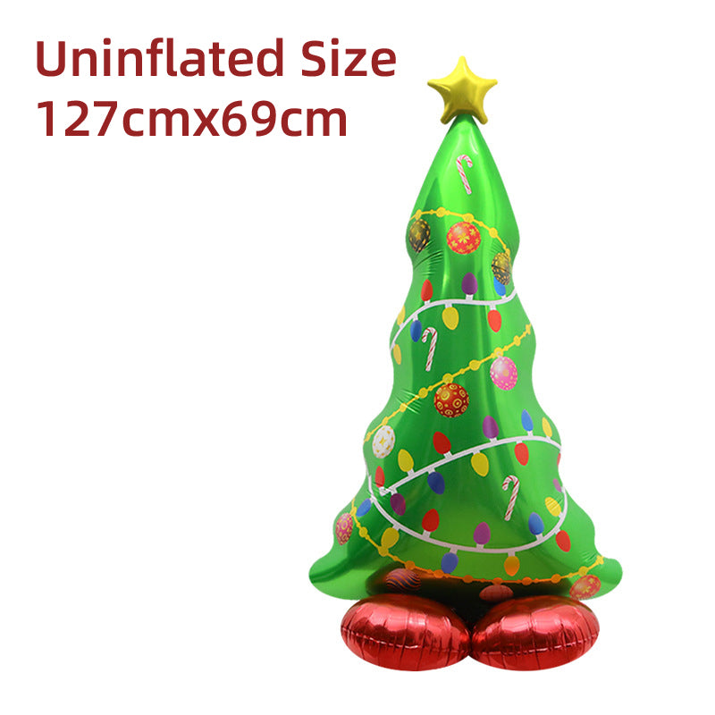 Christmas 3D Cartoon Oversized Foil Balloon