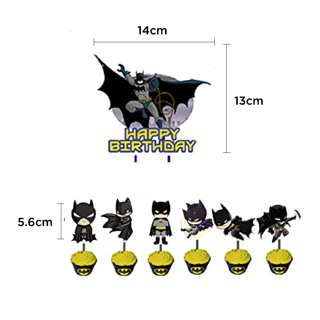 Batman Balloon Birthday Set 1