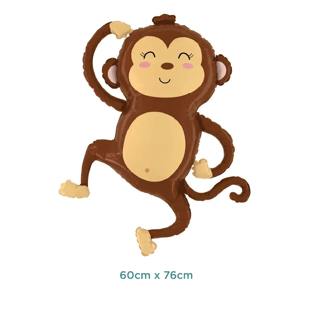 Large Jungle Safari Animal Foil Balloon Individual