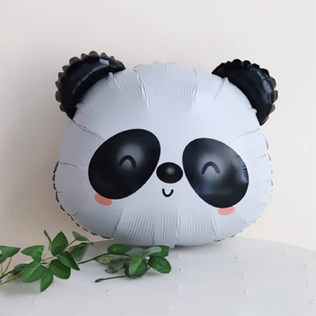 Large Cartoon Animal Head Foil Balloon Individual