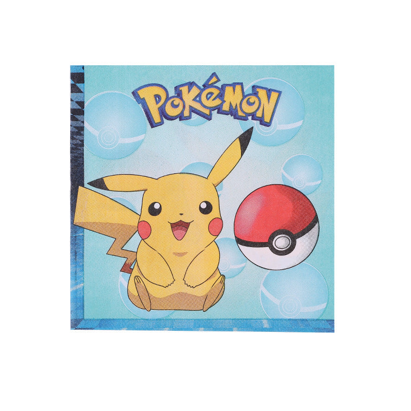 Disposable Pokémon Tableware