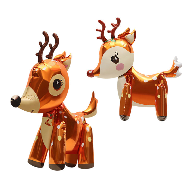 Christmas 3D Cartoon Oversized Foil Balloon