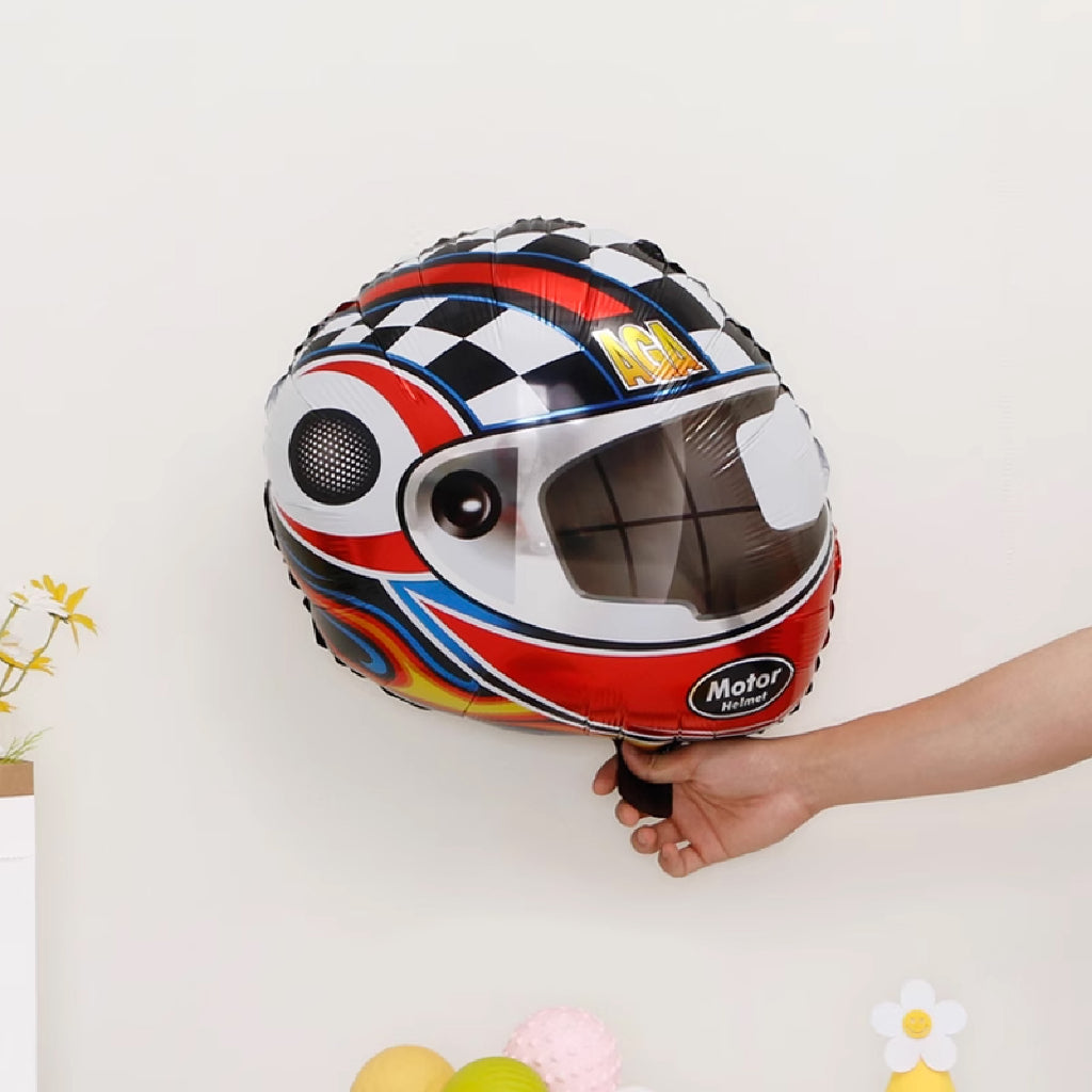 Racing Race Car Motorcycle Gaming Foil Balloon Individual