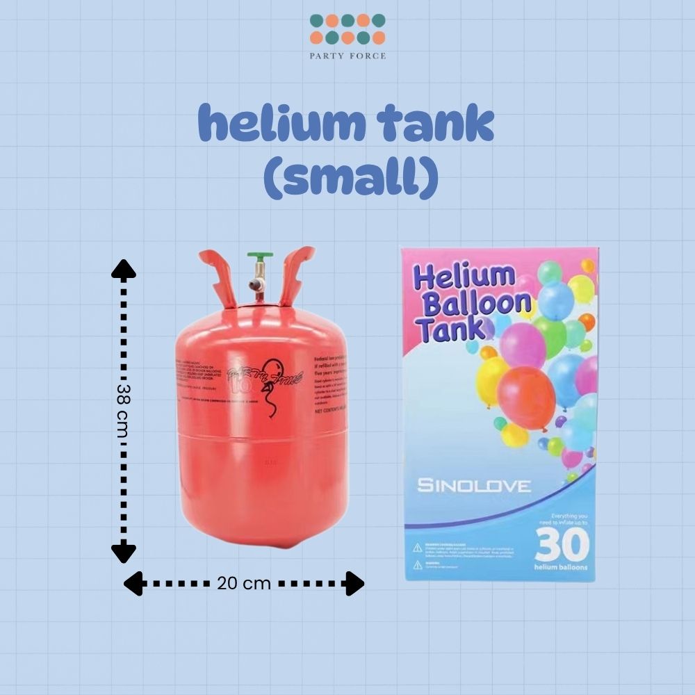 Disposable Helium Tank