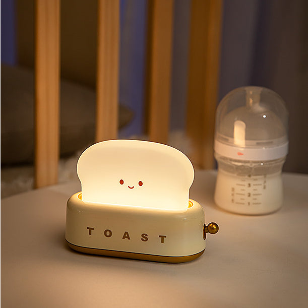 Toast Light Warm White LED Night Desk Lamp