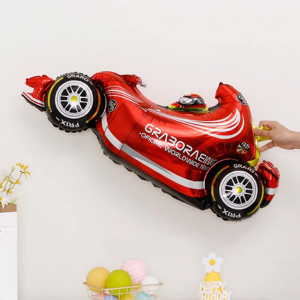 Racing Race Car Motorcycle Gaming Foil Balloon Individual