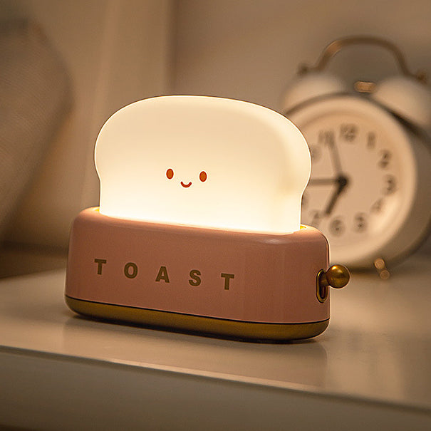 Toast Light Warm White LED Night Desk Lamp