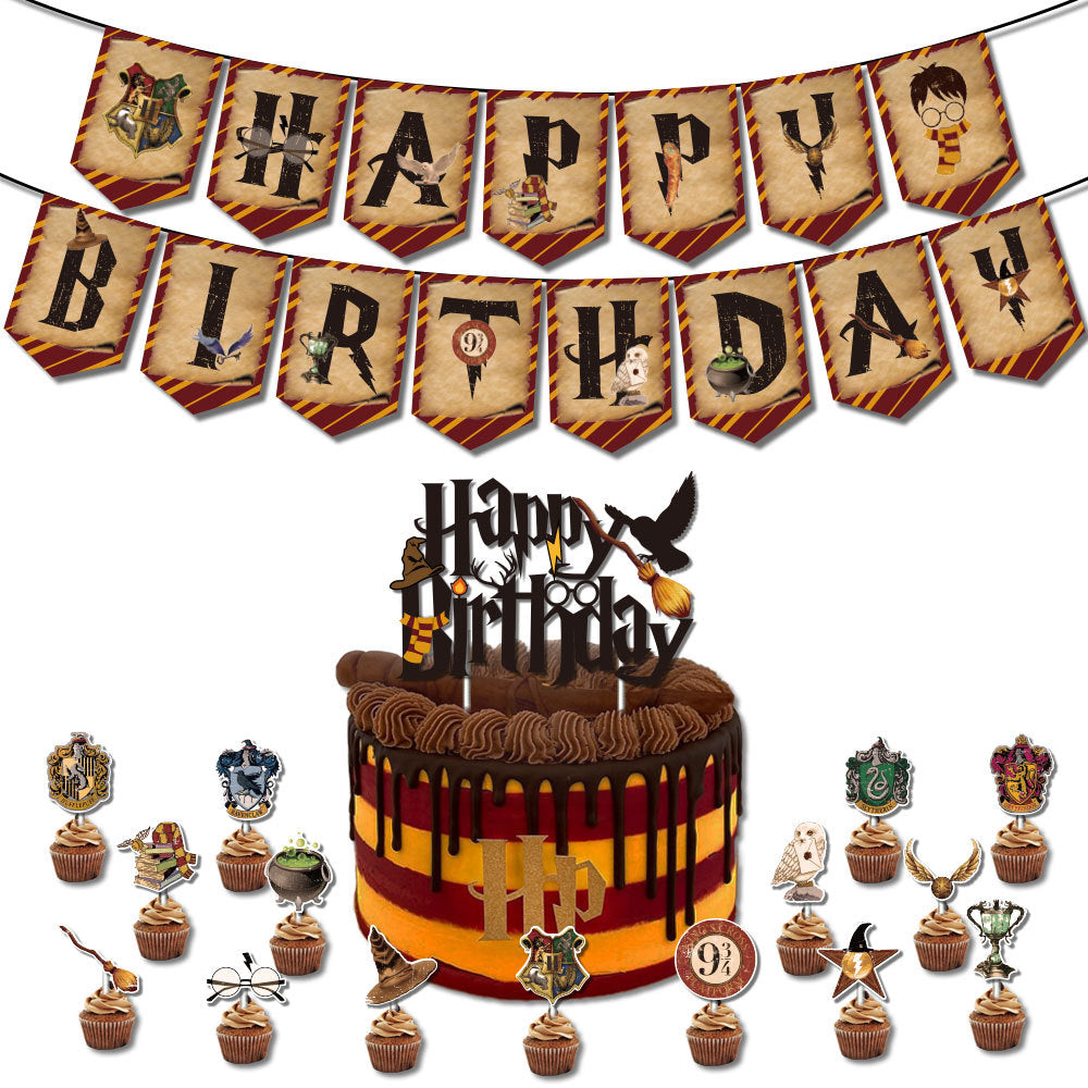 Harry Potter Wizard Theme Balloon Deco Pack