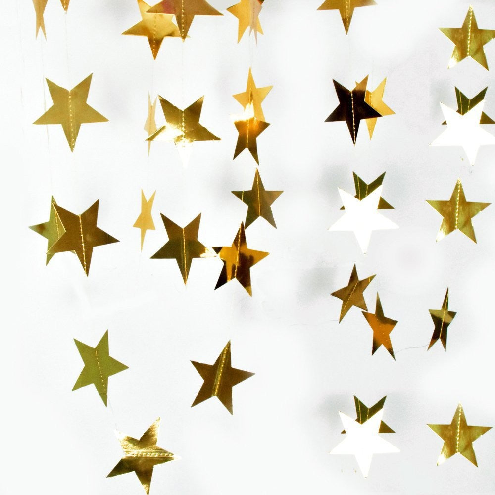 Star Banner Garland (reflective)