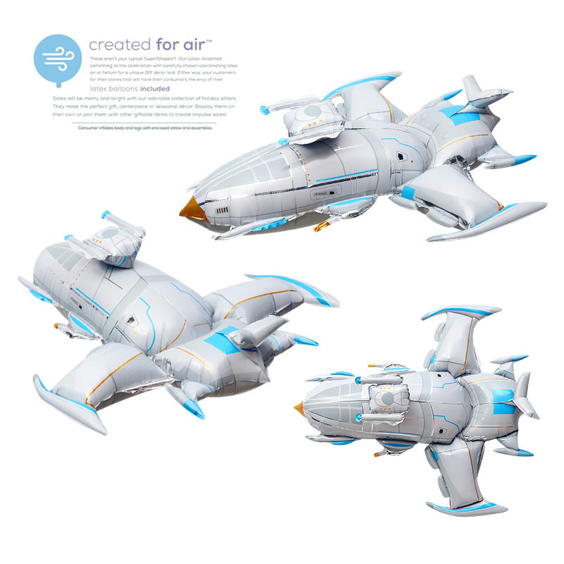 Space Theme Astronaut Foil Balloon Party Decorations