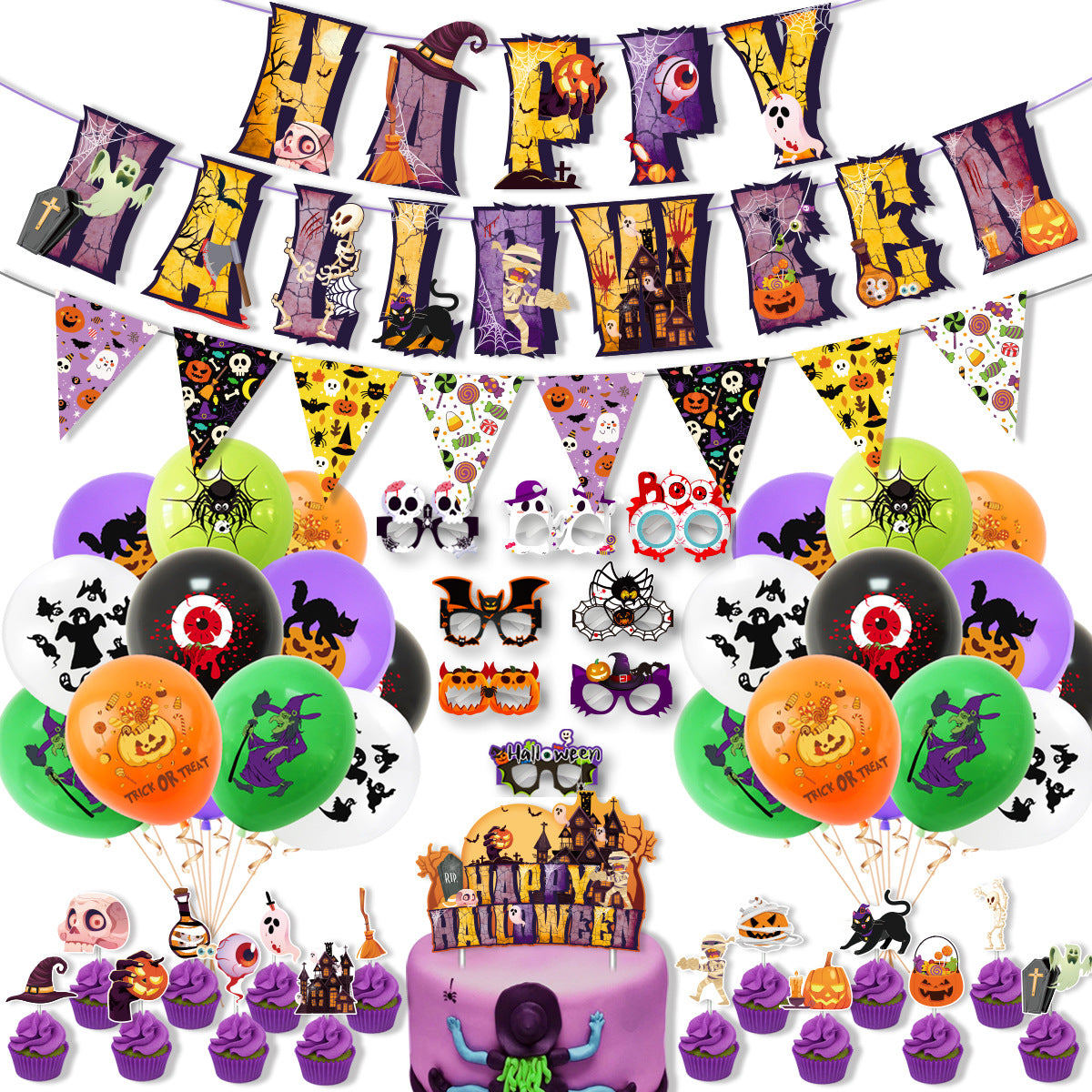Halloween Party Decoration Set (Pack 2)