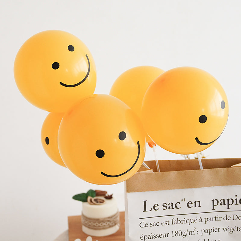 Smiley Daisy Theme Balloon