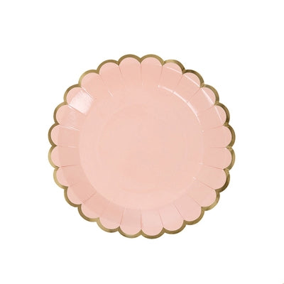 Disposable plates, cups, fork & spoons for parties - Candy Pastel Colour